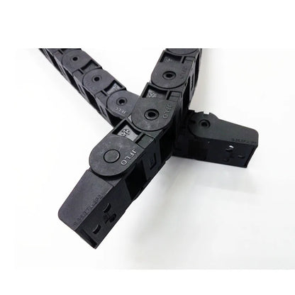 Jflo 1 meter 18 Serie Schlepp kette Kabel Draht träger Schlepp leine CNC Router Werkzeug maschinen Brücken typ Außen öffnung heißer Verkauf
