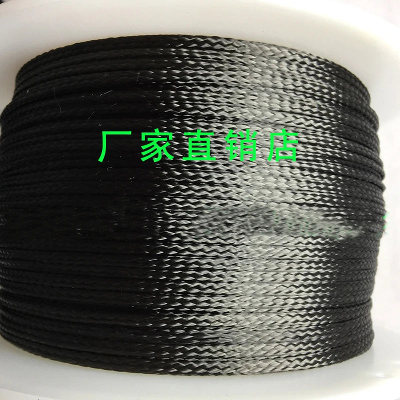 Freies verschiffen 10M 3k carbon faser kabel hülse geflecht 2MM-30MM Hohl leitfähigen band Draht abschirmung hülse