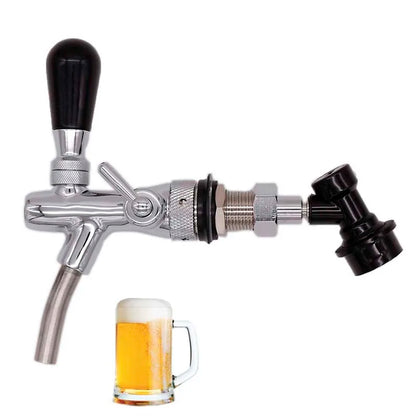 Einstellbare Wasserhahn mit Ball Lock Schnell Connecter fass trennen Für Bier Fass, homebrew fass kit