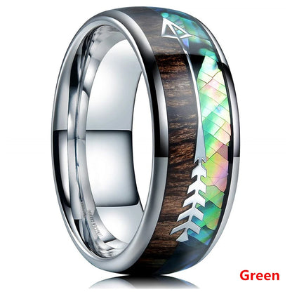 Mode Wikinger Baum des Lebens Edelstahl Abalone Muschel ringe für Männer Odin Norse Wikinger Runen ringe Retro Amulett Schmuck Geschenk