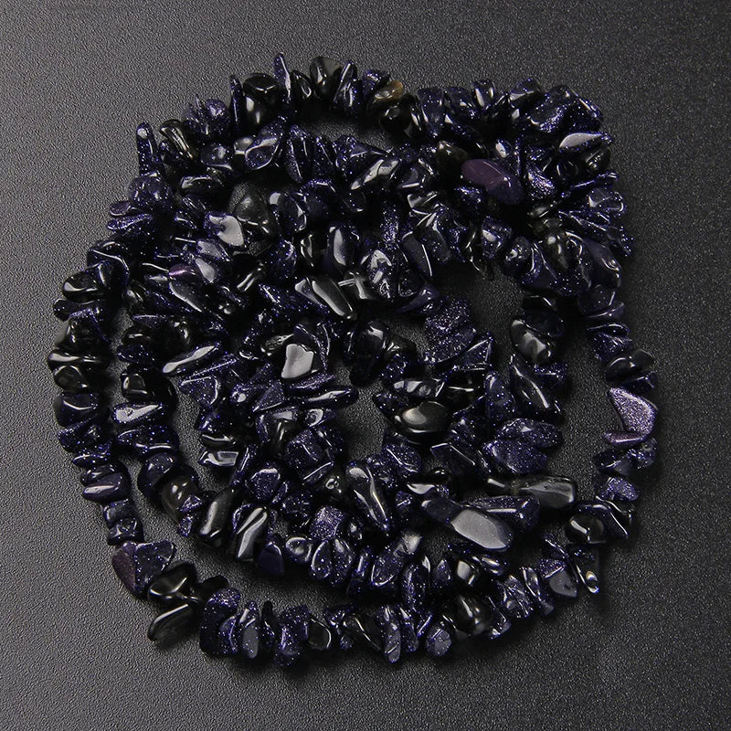 Natürliche Kies Stein Perlen Lapis Lazuil Bostwana Sodalith Chips Perle für Halskette Ohrringe Armbänder Schmuck Kette Perlen 3-5mm