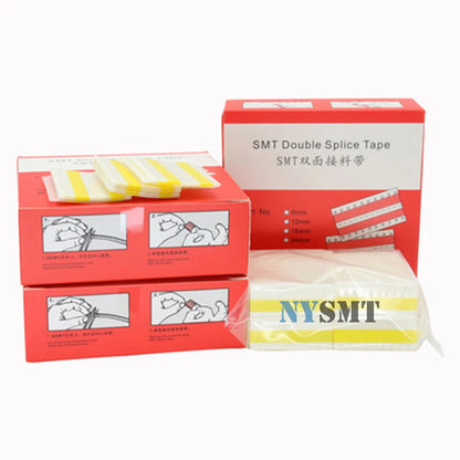 Gelbes SMT-Doppelseitiges Spleißband, 8 mm, 12 mm, 16 mm, 24 mm, rechteckige Folie, Verbindung, Spleißband