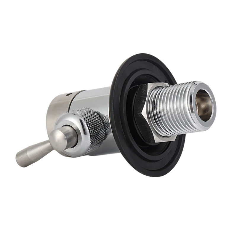 US-Standard-Wasserhahn-Durchflussregelventil, selbstgebrautes Bierhahn-Wasserhahn-Durchfluss-/Schaum-Steuerventil-Adapter mit G5/8-Schaft, reduziert Schäumen