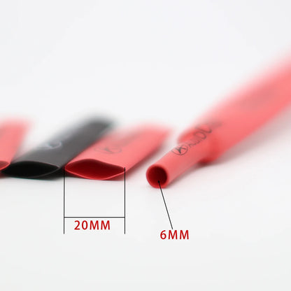 24 Stück Schrumpf schlauch isolierte Schlauch leitung für Lautsprecher verbinden Audio kabel DIY