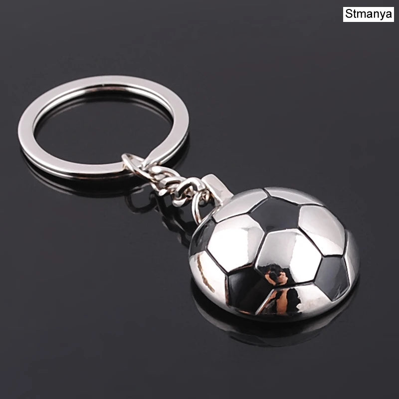 Mode Fußball Metall Schlüsselanhänger Männer Geschenk Schlüsselanhänger Fußballschuhe und Fußball Auto Schlüsselanhänger Geschenk Party Schlüsselanhänger Schmuck