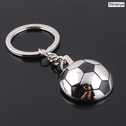 Mode Fußball Metall Schlüsselanhänger Männer Geschenk Schlüsselanhänger Fußballschuhe und Fußball Auto Schlüsselanhänger Geschenk Party Schlüsselanhänger Schmuck