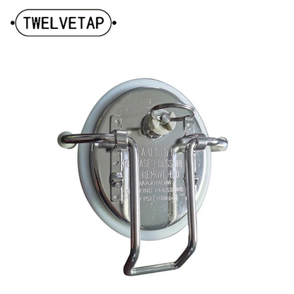 Austausch des Fassdeckels aus Edelstahl, Beer Cornelius Ball Lock, Fix Leaks Überdruckventil, neuer O-Ring-Deckel