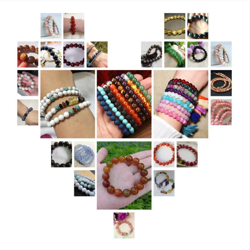 Natürliche rote Koralle Amazonit Türkise Achate Stein Runde lose Perlen für Schmuckherstellung DIY Armband Halskette handgemachte Handwerk
