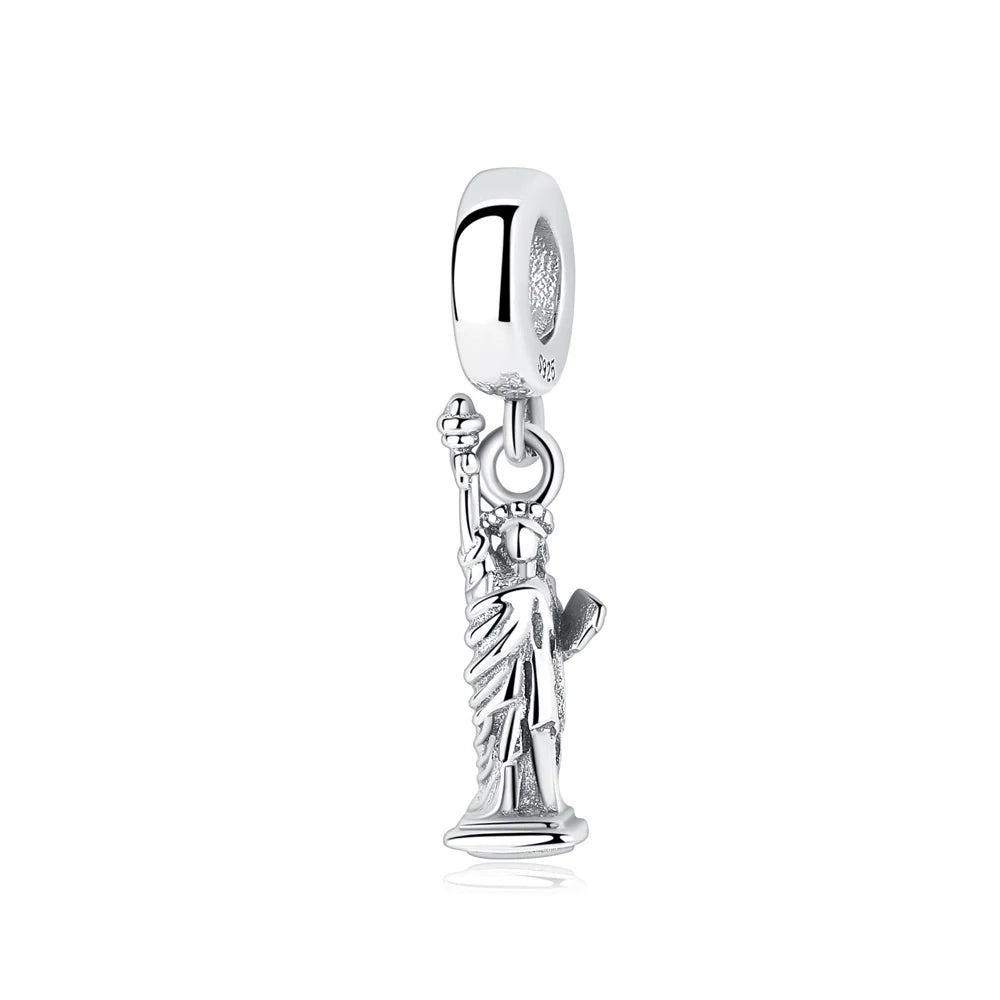 Original 100% 925 Sterling Silber Charm Bead Reise Taxi Motorrad Riesenrad Charms Fit Pandora Armbänder Frauen Diy Schmuck