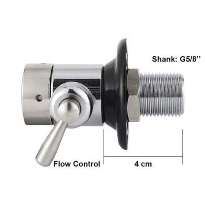 Hause Brauen Bier Tap Wasserhahn mit Flow Control Ventil, UNS Standard Fassbier Wasserhähne Einstellbare Fass Spender Ball Lock Trennen Kit