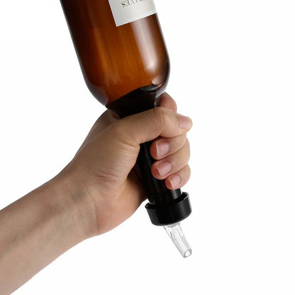 30 ml Kunststoff Schnaps Ausgießer Olivenöl Wein Flasche Ausgießer Stecker Stopper Kork Wein Spender Auslaufsicher Bar Liefert
