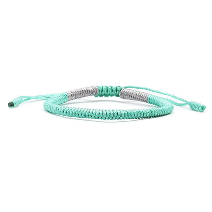 Multicolored Thread Bracelet, Tibetan Buddhism, Love, Lucky Charm, Tibetan Bracelets and Bangles for Women and Men, Handmade Knotted Rope