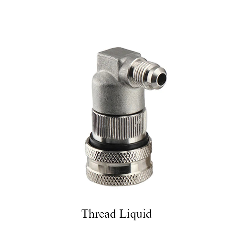 Edelstahl-Kugelverriegelung zum Trennen von selbstgebrauten Bierfass, Schnellkupplung, Corny Keg Dispenser, Gas/Flüssigkeit, 1/4 Zoll Stange und 1/4 Zoll MFL