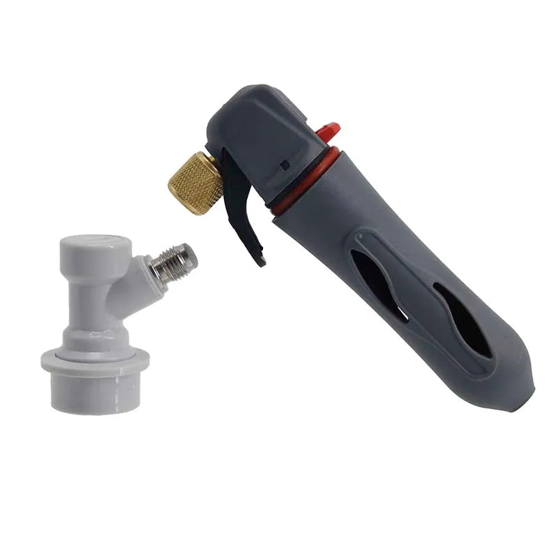 Ball Lock CO2 Patrone Fass Ladegerät Tragbare Homebrew Fassging Fassbier Abgabe Soda, Der Tragbare CO2 Fass Ladegerät