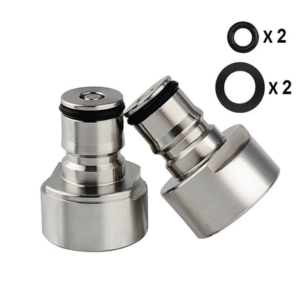 Ball Lock-Umrüstsatz, Sankey Keg-Kupplungsadapter, FPT 5/8 Gewinde, Edelstahl, Ball Lock, Schnellkupplung, Gas- und Flüssigkeitspfosten