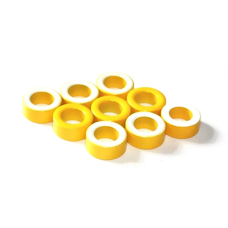 T106-26 27*14.2*11mm Eisen Power Kerne inductor gelb/weiß beschichtet ferrit ring core AL 93nH 27,0 mmx 14,0 mmx11mm