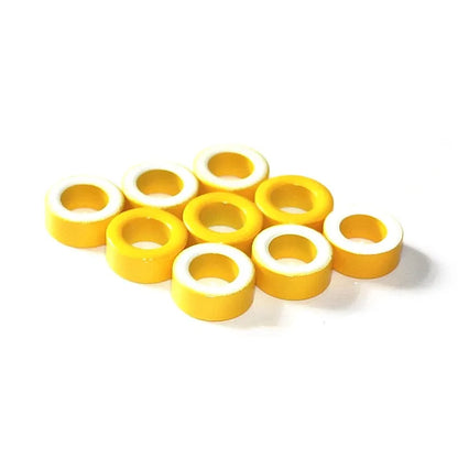 T106-26 27*14.2*11mm Eisen Power Kerne inductor gelb/weiß beschichtet ferrit ring core AL 93nH 27,0 mmx 14,0 mmx11mm