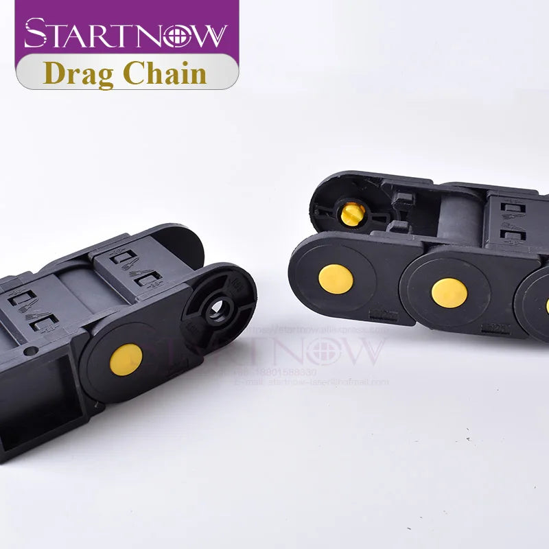 Startnow 20x57 Kunststoff Kabel Ketten Vollständig Umschlossen Drag Kette Draht Träger Mit Ende Anschlüsse Für CNC Router maschine Werkzeug Teile