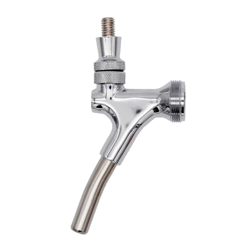 Chrom Erweiterte Auslauf Bier Wasserhahn Standard UNS Entwurf Bier Tap Homebrew Fass Ausrüstung