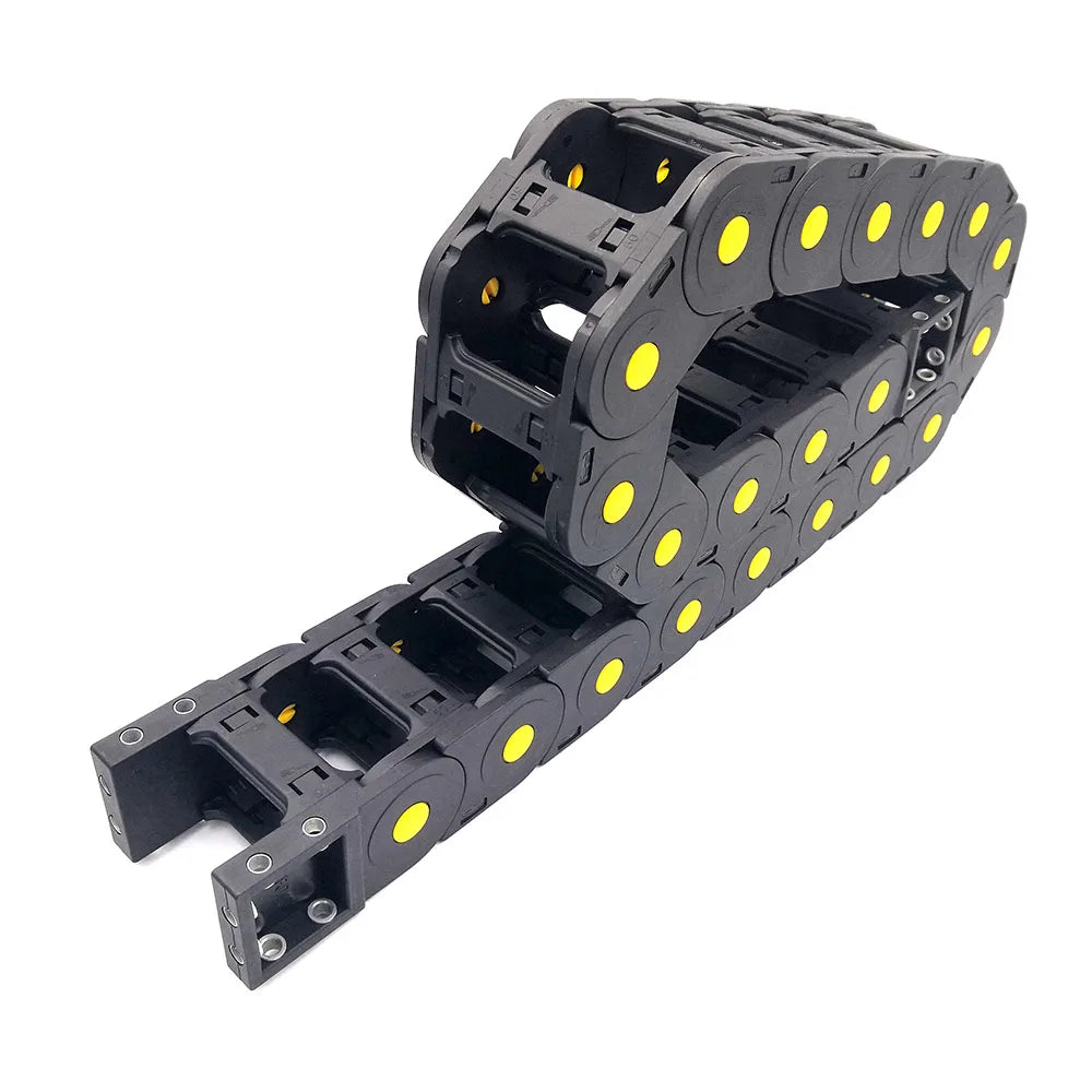 JFLO 35 Serie 1 Meter Kunststoff-Schleppkette, Kabelhalter, Drahtträger, Schleppleine für CNC-Fräsmaschinen, Getriebeteile