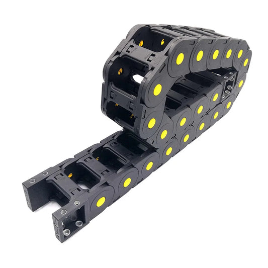 JFLO 35 Serie 1 Meter Kunststoff-Schleppkette, Kabelhalter, Drahtträger, Schleppleine für CNC-Fräsmaschinen, Getriebeteile