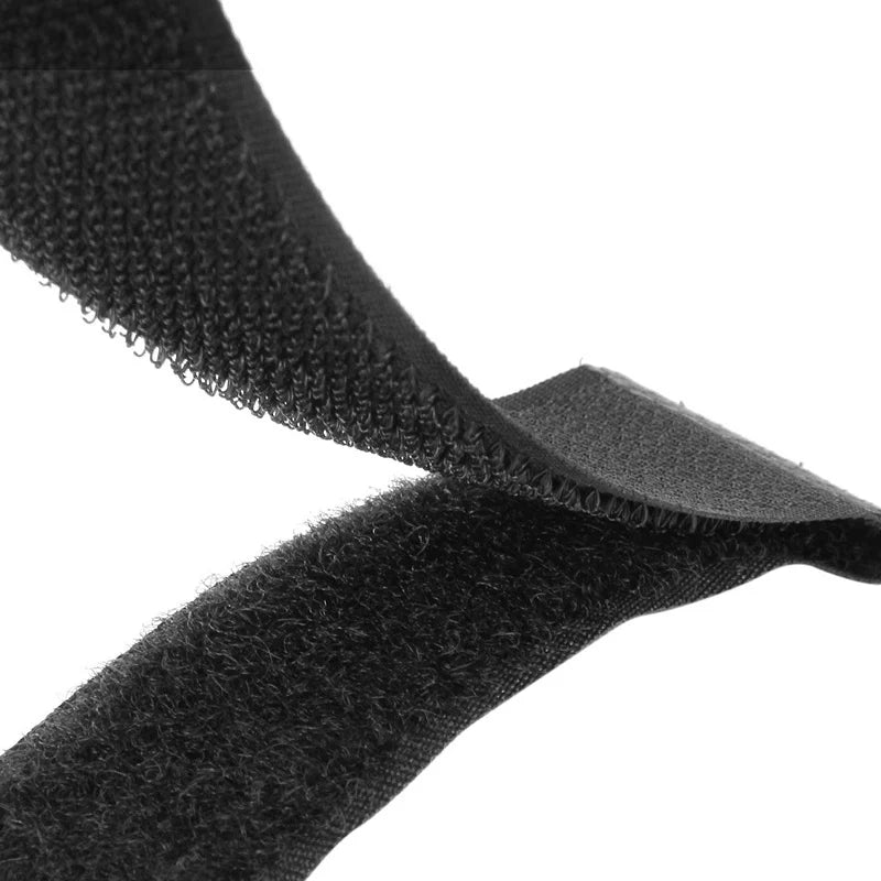 5-10 teile/los 20-200cm Länge 3cm Breiten Schwarzen Reusable Nylon Selbst Klebe Haken & Schleife kabel Krawatten Ordentlich Straps PC TV Veranstalter