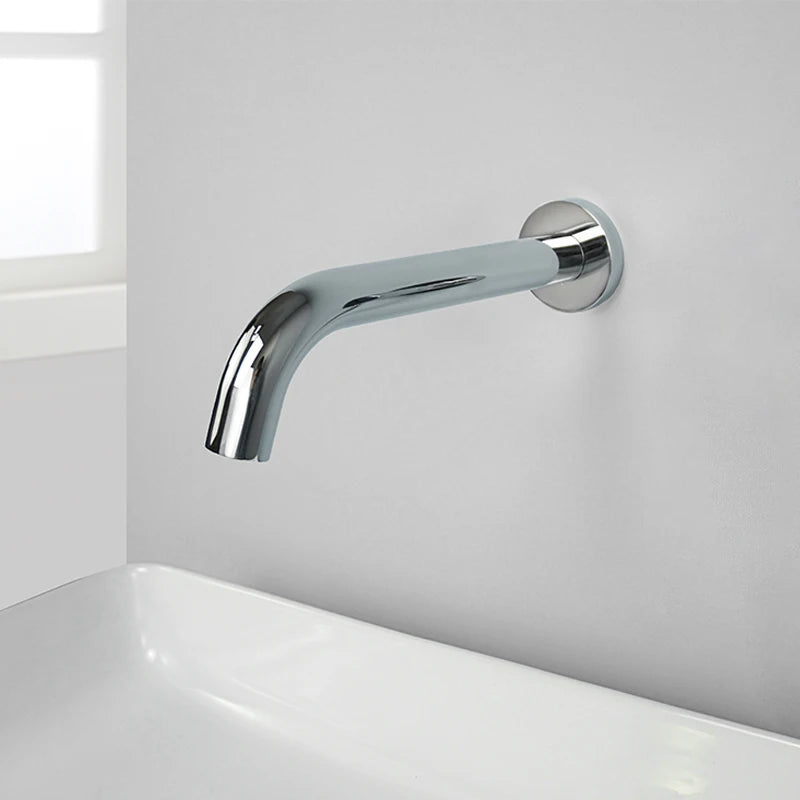Messing Gold Chrom Schwarz Grau Auslauf Bad Mischer Waschbecken Wasserhahn Becken Eitelkeit Wasser Armaturen 150/200/250 MM Wasserhahn Ersatz Ausläufe