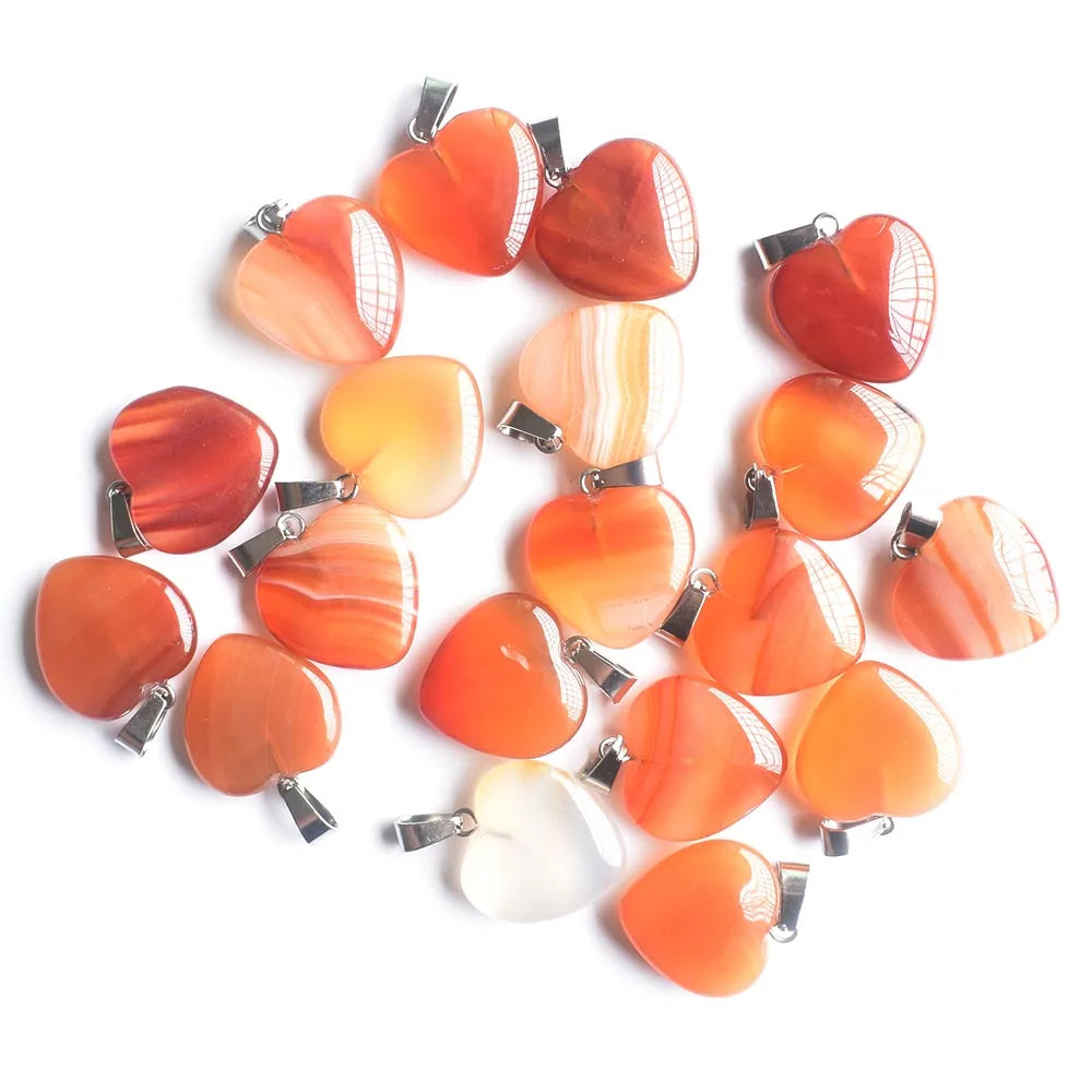 Großhandel 50 teile/los Mode 20mm herz naturstein amazonit charms anhänger für schmuck machen Kostenloser versand