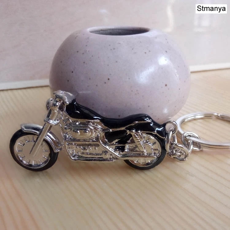 Berg Motorrad Anhänger Schlüssel Kette Neue modell Auto Schlüssel Halter farbe metall Tasche Charme Zubehör 3D handwerk Keychain K1729