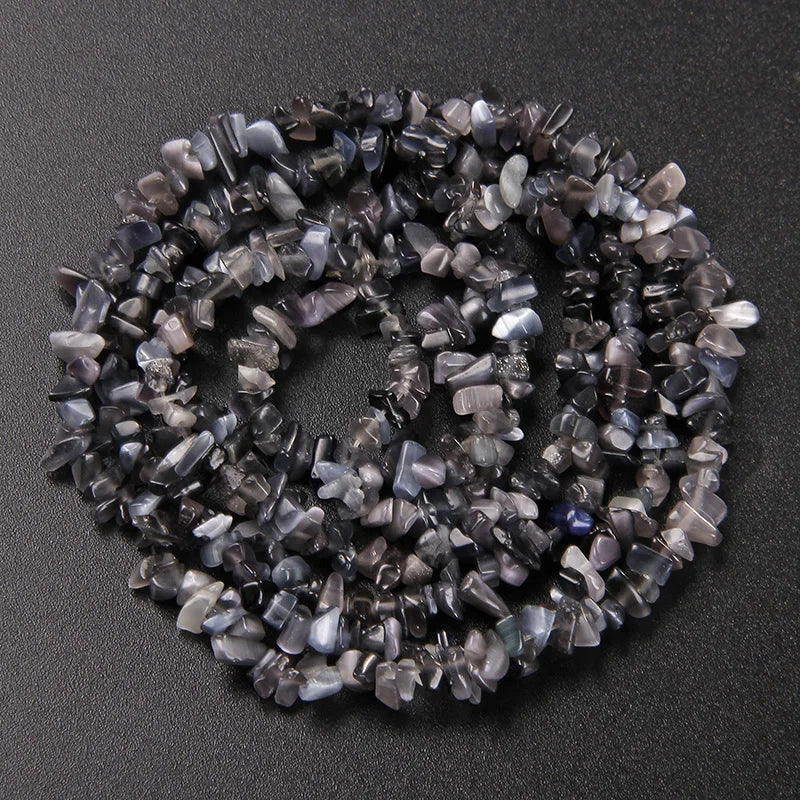 Natürliche Kies Stein Perlen Lapis Lazuil Bostwana Sodalith Chips Perle für Halskette Ohrringe Armbänder Schmuck Kette Perlen 3-5mm