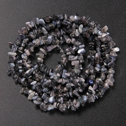 Natürliche Kies Stein Perlen Lapis Lazuil Bostwana Sodalith Chips Perle für Halskette Ohrringe Armbänder Schmuck Kette Perlen 3-5mm