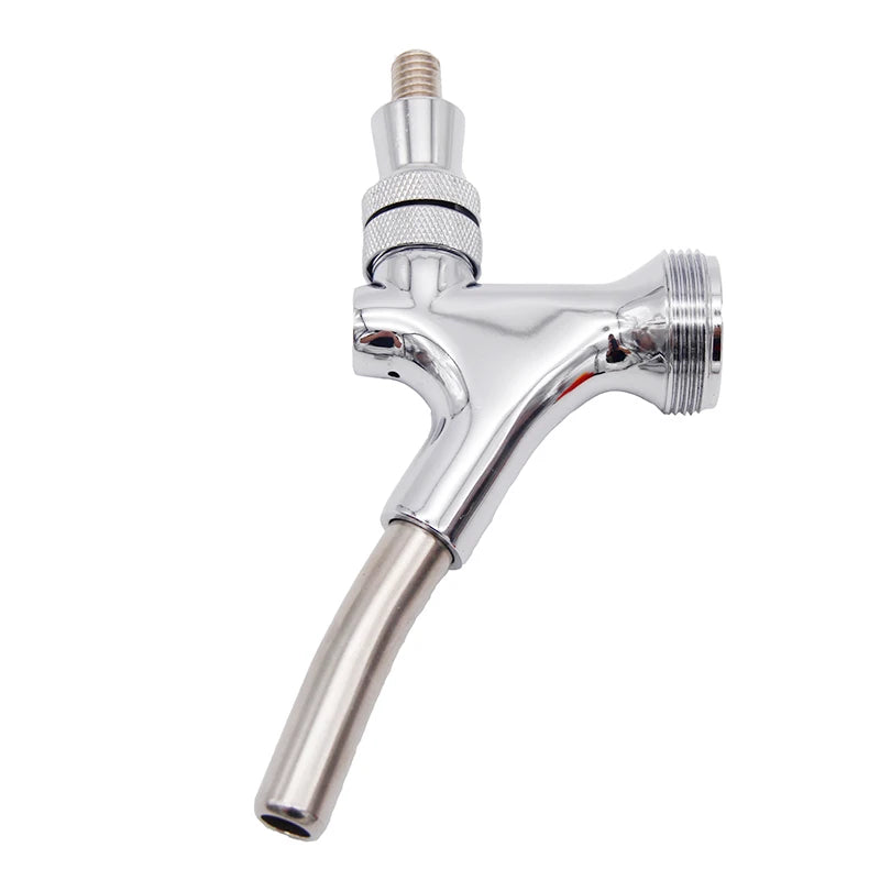 Chrom Erweiterte Auslauf Bier Wasserhahn Standard UNS Entwurf Bier Tap Homebrew Fass Ausrüstung