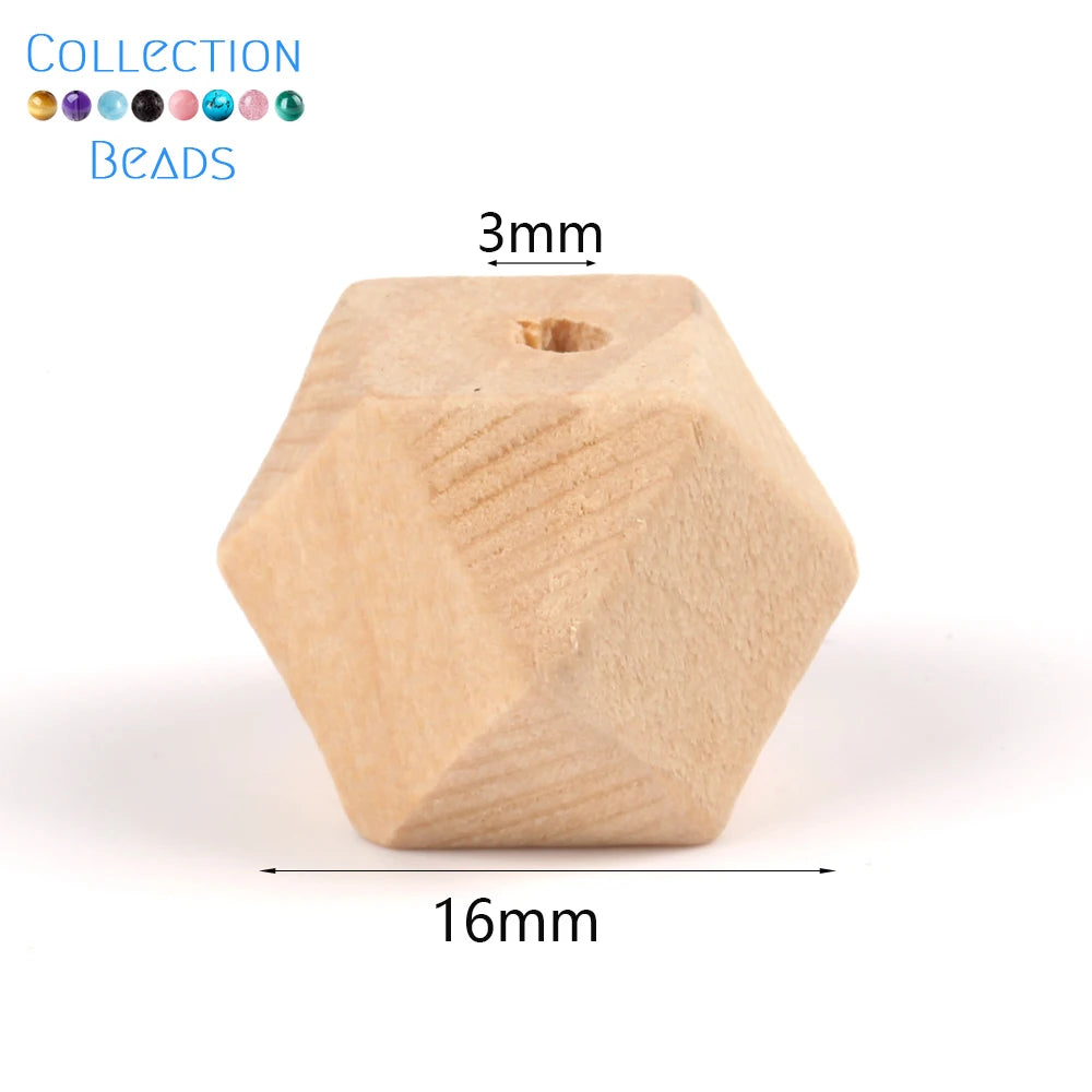 4-50mm 1-1000 Stück natürliche Holzperlen runde Abstandshalter Holzperle bleifreie Kugeln Charms DIY für Schmuckherstellung handgefertigte Accessoires