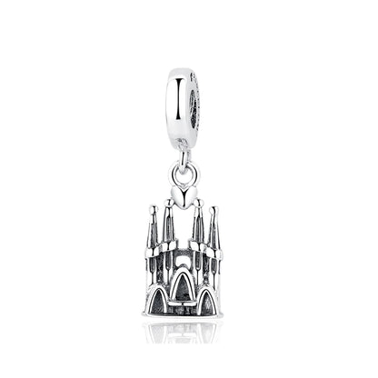 Original 100% 925 Sterling Silber Charm Bead Reise Taxi Motorrad Riesenrad Charms Fit Pandora Armbänder Frauen Diy Schmuck