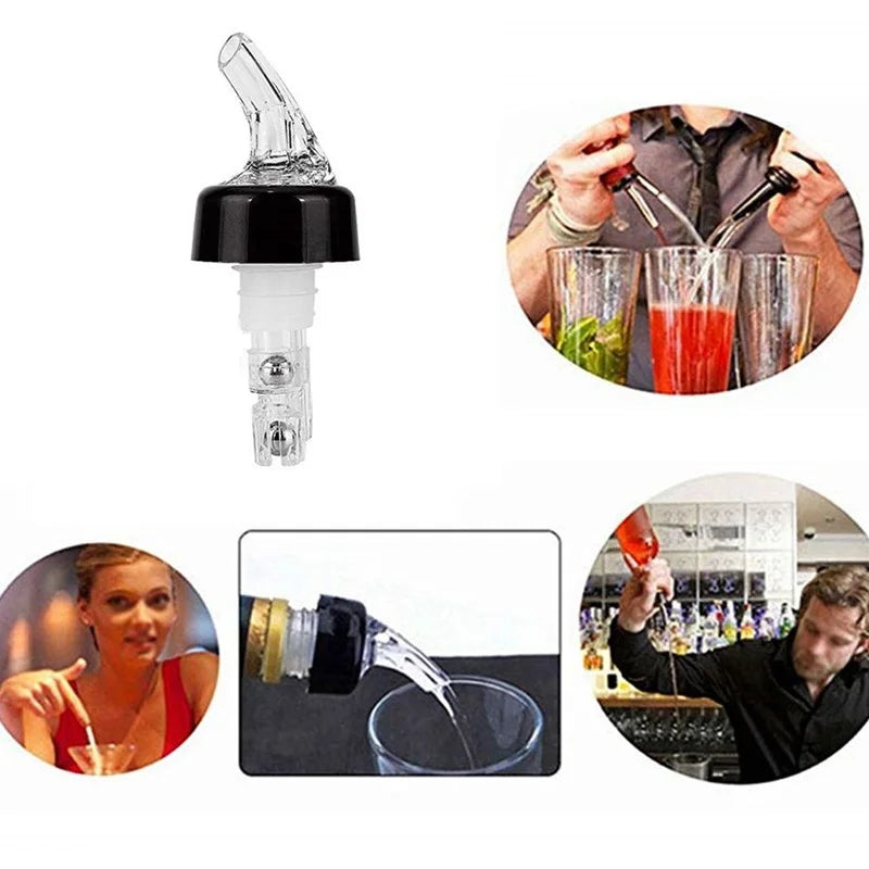 30 ml Kunststoff Schnaps Ausgießer Olivenöl Wein Flasche Ausgießer Stecker Stopper Kork Wein Spender Auslaufsicher Bar Liefert