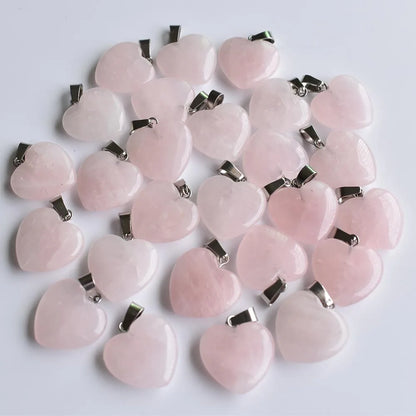 Großhandel 50 teile/los Mode 20mm herz naturstein amazonit charms anhänger für schmuck machen Kostenloser versand