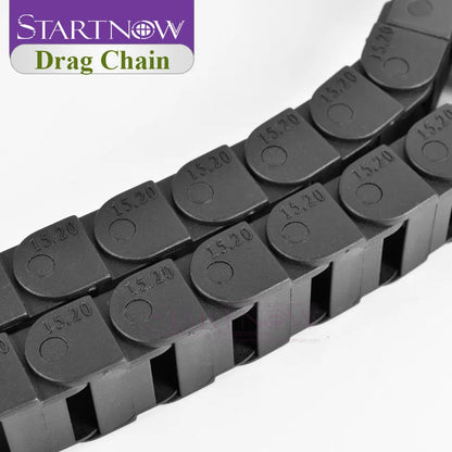 Startnow Kunststoff-Schleppketten, Drahtträger mit Endanschlüssen, Brückengetriebe, Kabelkette, CNC-Fräser, Lasermaschine, Schleppleine