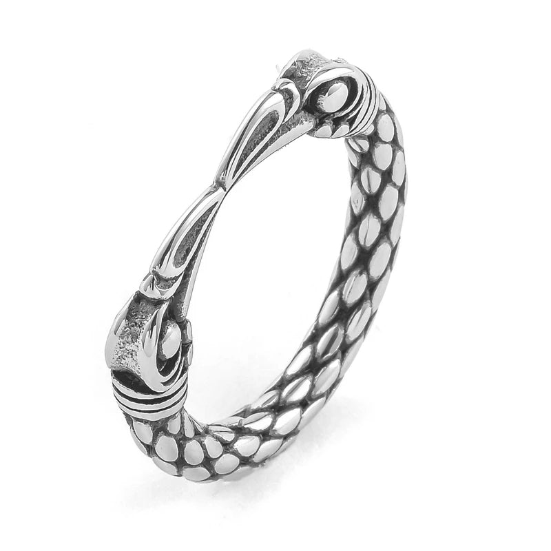 Nordic Viking Schmuck Hip hop Solide Edelstahl Adler Schnabel Ring Männer Junge Ringe Geburtstag Party Geschenk Für Freund Dropshipping
