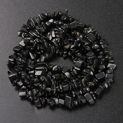 Natürliche Kies Stein Perlen Lapis Lazuil Bostwana Sodalith Chips Perle für Halskette Ohrringe Armbänder Schmuck Kette Perlen 3-5mm