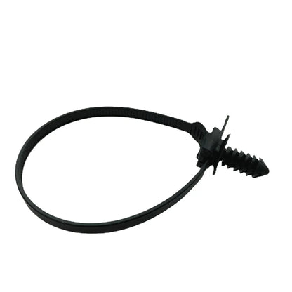 Auto große LKW-Träger Blechs chnalle abnehmbare Nylon Kabelbinder Kabelbinder mit Blech befestigungs sitz Dicke 3mm