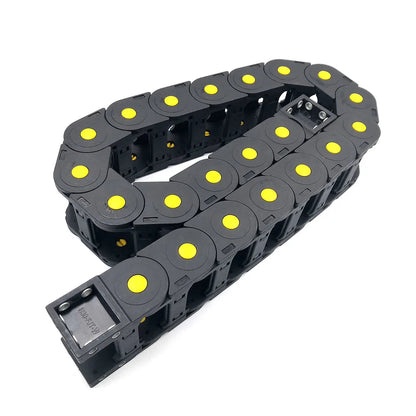 JFLO 35 Serie 1 Meter Kunststoff-Schleppkette, Kabelhalter, Drahtträger, Schleppleine für CNC-Fräsmaschinen, Getriebeteile