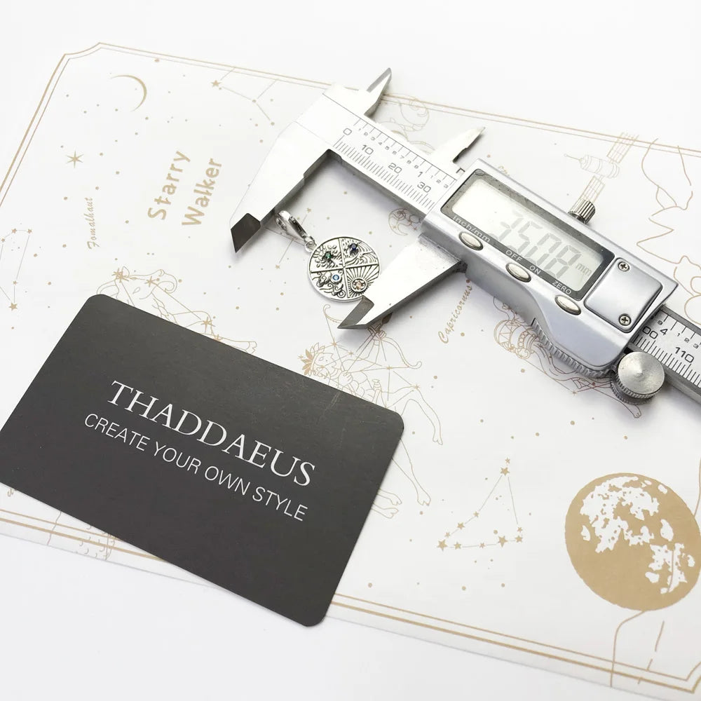 Charme Anhänger 4 Elemente Erde Wasser Luft Feuer Anhänger Edlen Schmuck Geschenk Für Europa Schmuck Frauen & Männer