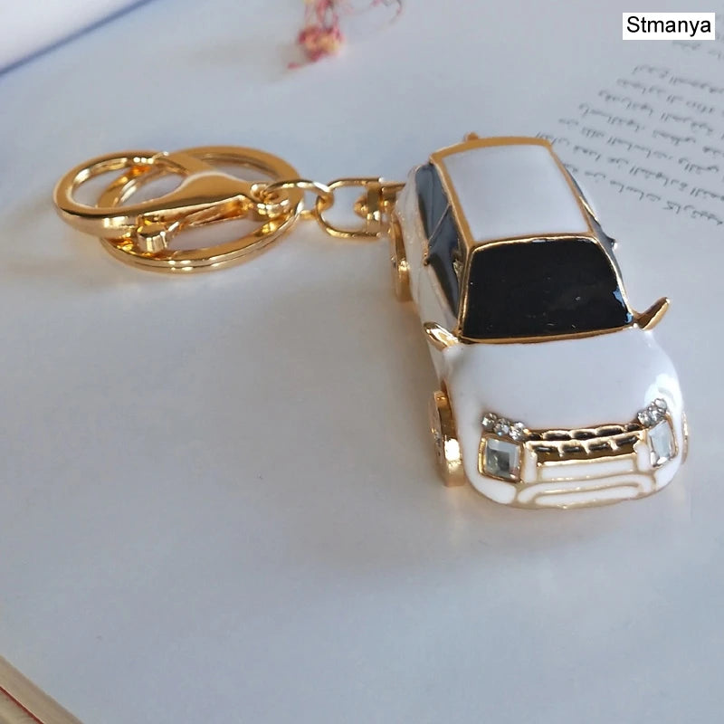 Heißer verkauf Kristall Auto Schlüssel Kette Neue metall Abwechslungsreiche Schlüssel Halter Mode Tasche Charme Zubehör Strass Schöne Schlüsselbund K1724