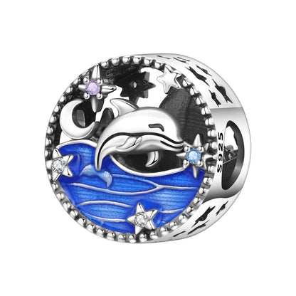 Exquisiter 925 Sterling Silber Panda Chamäleon Waschbär, Koi Welpen Tier-Anhänger Passend für DIY Armband Halskette Premium Party Geschenke