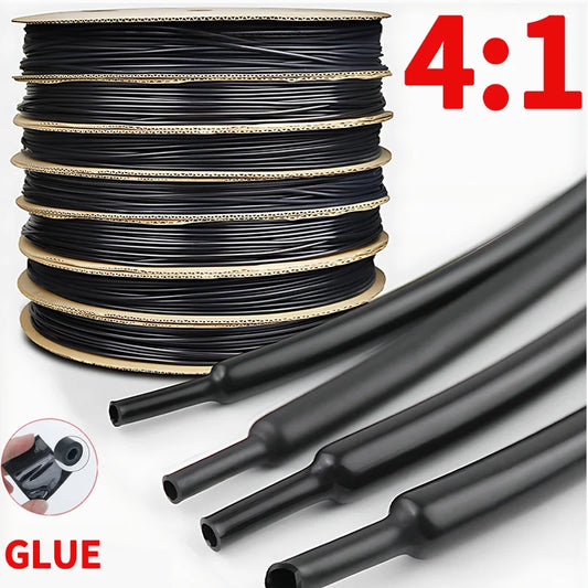 Schrumpf schlauch mit Kleber kleber ausgekleidet antike doppelwandige Schlauch hülse Wickel draht Kabels atz 4mm 6mm 8mm 12mm 16mm 20mm 24mm 32mm