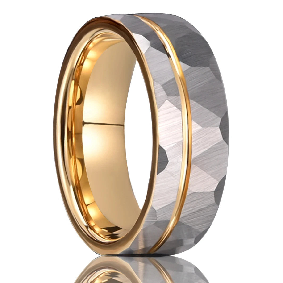 Wolframcarbid-Ring für Herren, Anillos Bague Homme, Pareja de Sundae, Modeschmuck, Eheringe, individuelle Verlobungsringe