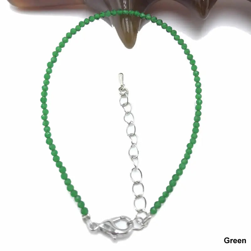 Hohe Qualität Natürliche Stein 2-3mm Handgemachte Micro Konfrontiert Perlen frauen Achat Kristall Zirkon Armband Schmuck Geschenk