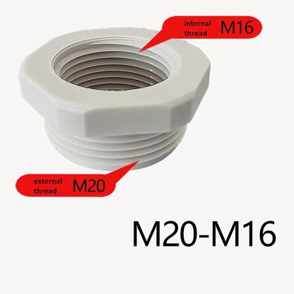 10-teiliger Transformatorring mit Nylondiurchmesser, M-Typ, wasserdichter Gelenkmüller, ROHS-Kunststoffkern, Nachschubgewinde, Umbauteile