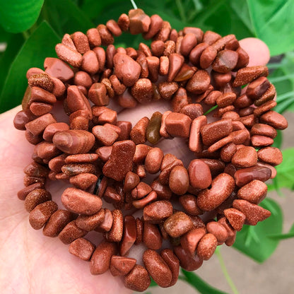 3–8 mm natürliche unregelmäßige rote Granatsteinperlen, Kieschips, lose Distanzperlen für Schmuckherstellung, DIY-Ohrring-Halsketten-Zubehör