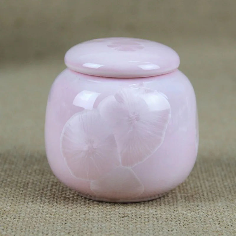 Pet memorial urn for human ashes, personalized pet urn for human cremation, small dog pet, Japanese mourning urn for ashes
